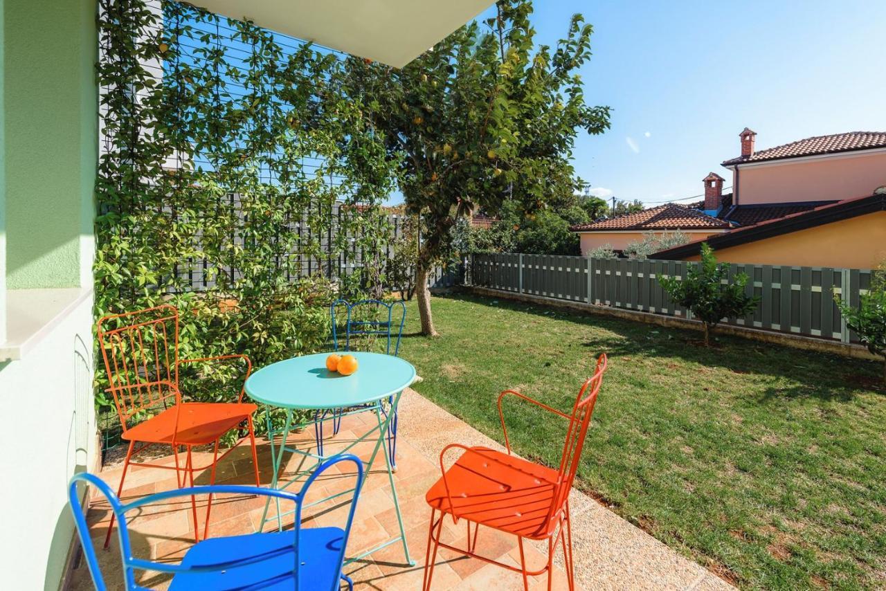 Andrea House With Apartments Umago Esterno foto